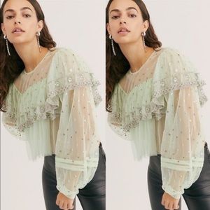 Free People Disco Ball Top